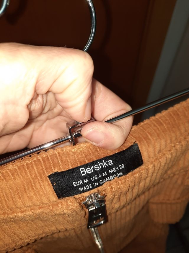 minifalda pana camel a estrenar