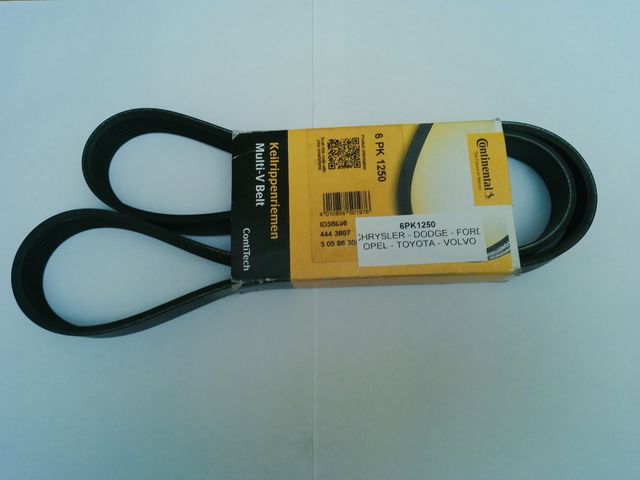 Contitech 6PK1250 Correa Ford Opel Toyota Volvo...