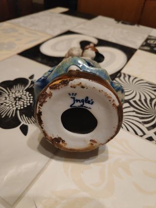 Figura porcelana de Inglés