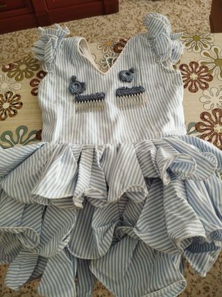 VESTIDO DE FLAMENCA NIÑA