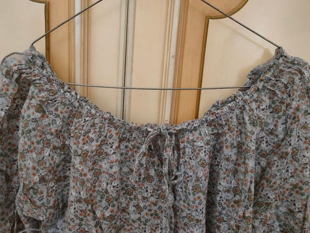 Blusa a fiori