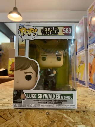 Funko Pop Luke y Grogu 583 Star Wars Boba Fett