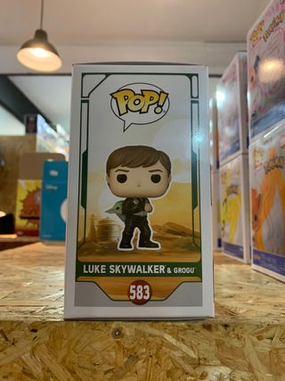 Funko Pop Luke y Grogu 583 Star Wars Boba Fett