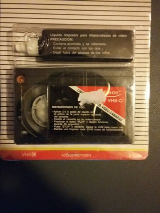 LIMPIACABEZAS/LIMPIACABEZALES CÁMARAS VÍDEO VHS-C