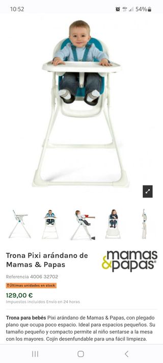 Trona Pixie Mamás & Papás