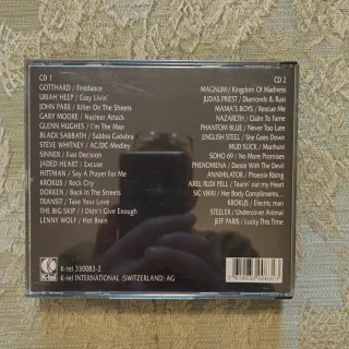 LOTE 9 CD RECOPILATORIOS HEAVY HARD ROCK