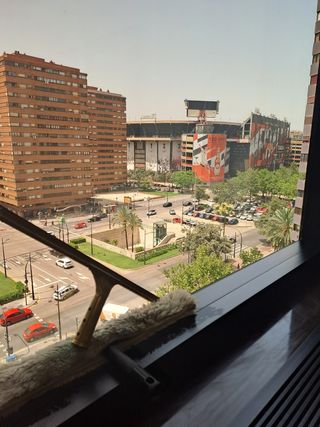 limpieza de cristales y ventanas