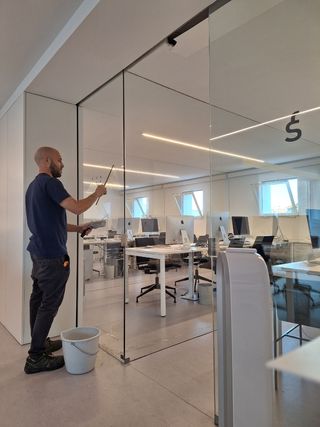 limpieza de cristales y ventanas