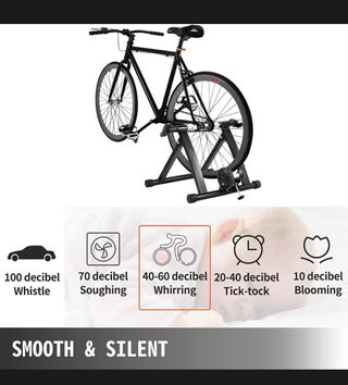 soporte para entrenar con la bicicleta rodillo