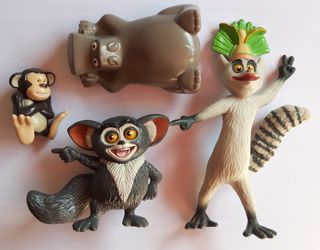 MADAGASCAR FIGURAS MARCAS NESTLÉ VIACOM