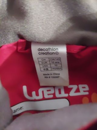 Mono esquí Decathlon talla 10