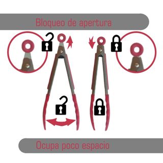 Accesorios freidora aire aceitera y Pinza cocina