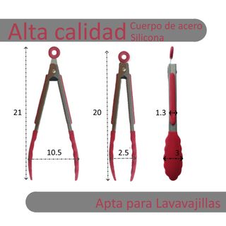 Accesorios freidora aire aceitera y Pinza cocina