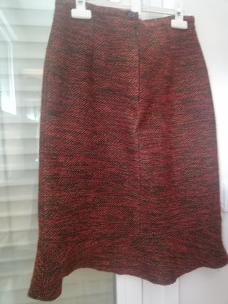 Falda de invierno