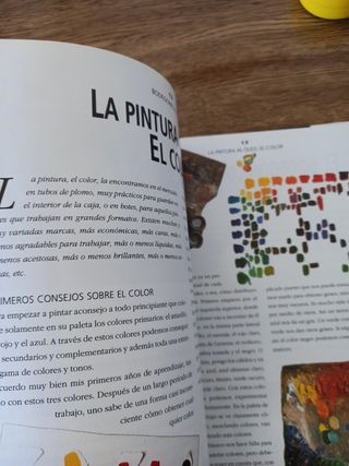 Libro Parramon,Bodegones al oleo