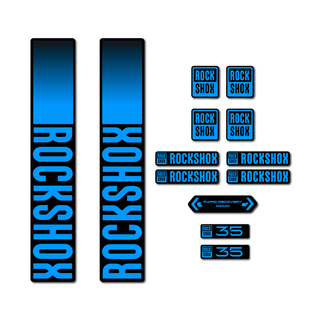 Pegatinas Horquilla Bici RockShox 35 - 2021