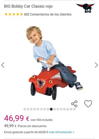 Correpasillos BIG Bobby Car Classic