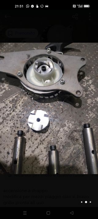 Candela Accensione Piaggio P82M - Originale Per Bravo 50, Ciao, Grillo, Vespa 50 E Modelli FL - Foto 10