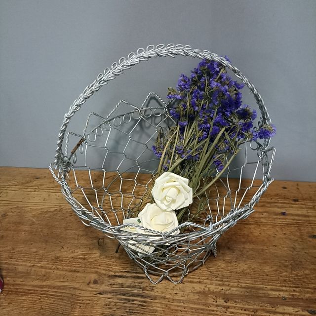 Bonita cesta vintage años 60