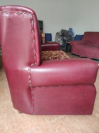 sofá de 3 plazas vintage sky