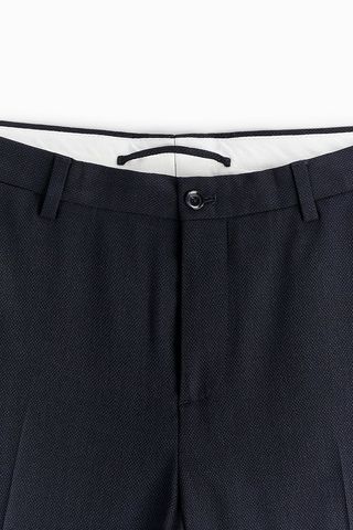 Traje completo ojo de perdiz azul marino