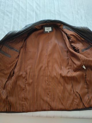 Chaqueta de piel bobina hombre talla 50