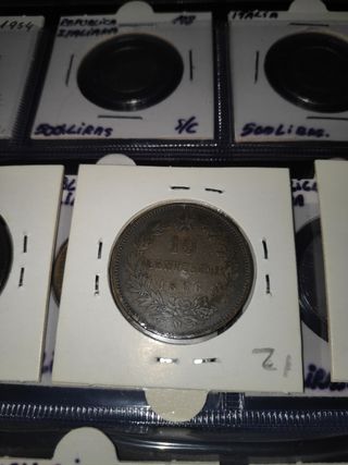 tres monedas de cobre de Italia ,de Victorio y Ube