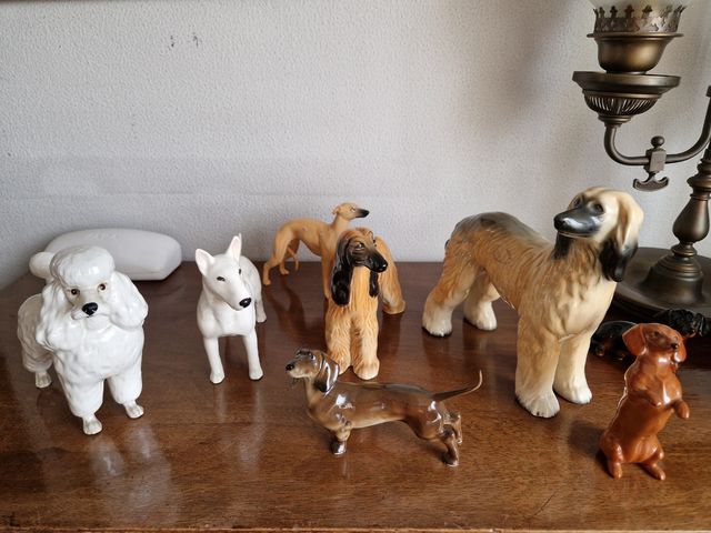 perros de porcelana alta calidad