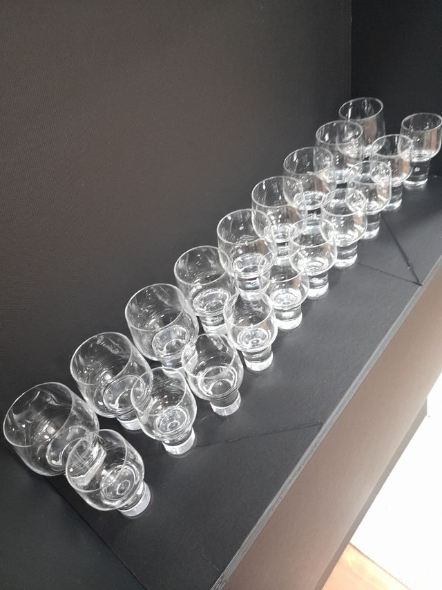 Copas chupitos  Kost Boda Orrefors.