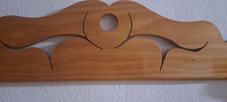 estantería de madera