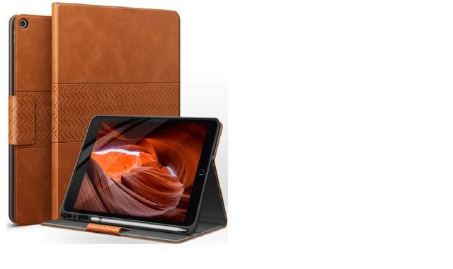 😊✨ FUNDA IPAD 10,2 PULGADAS CUERO MARRON