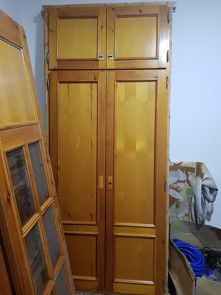 puertas madera maciza