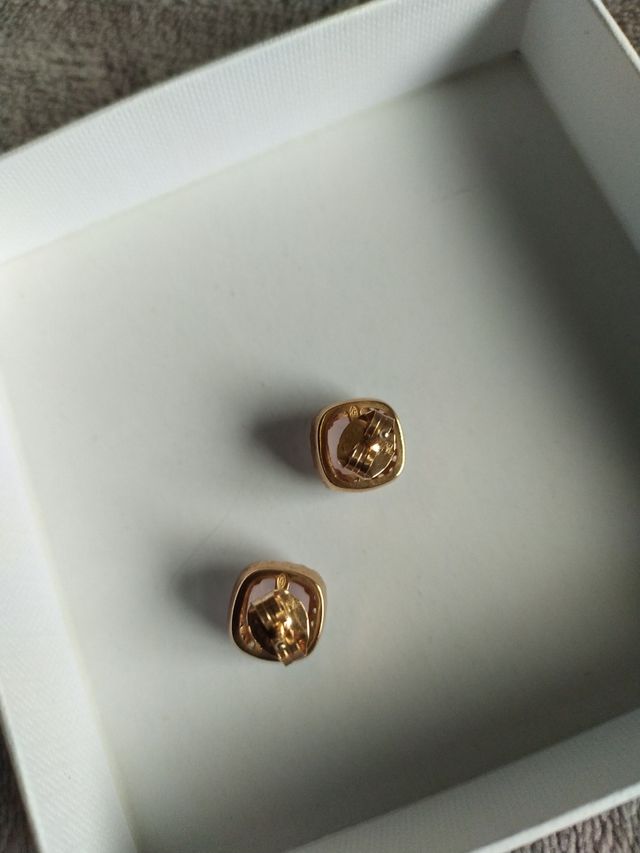 Pendientes circonitas, cuarzo rosa y plata rosada