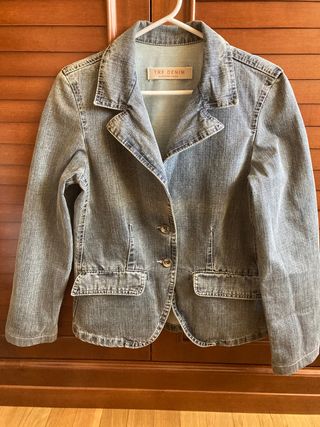 Americana vaquera talla L Zara 