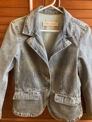 Americana vaquera talla L Zara 