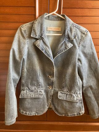 Americana vaquera talla L Zara 