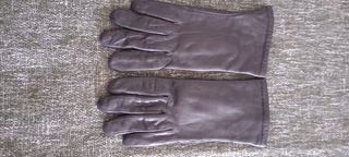 Guantes piel negros