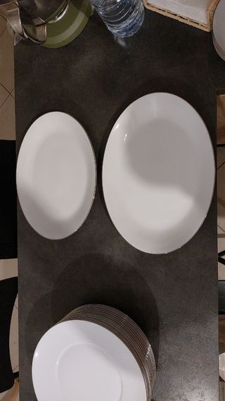 set da 12 di piatti kasanova +accessori