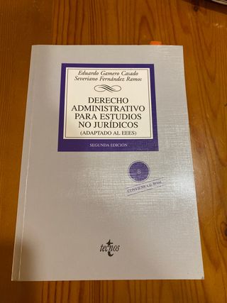 Libro Derecho administrativa para estudios no jur