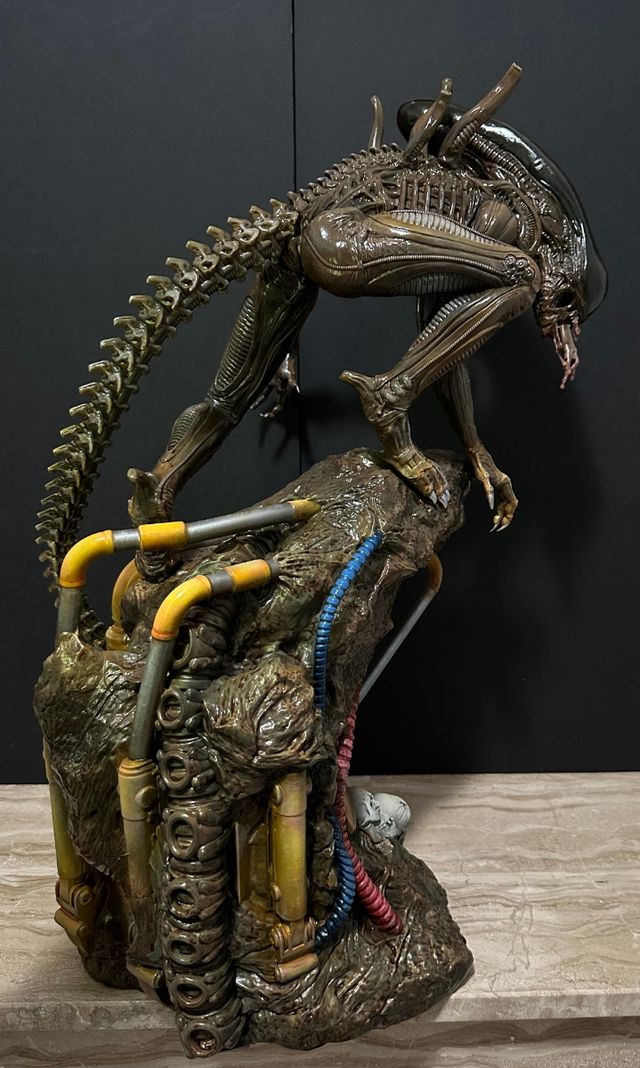 Diorama Alien en escala 1:6, 56cm de altura