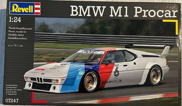 Maqueta 1/24 Revell BMW M1 Procar