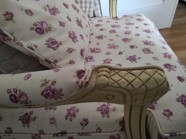 Butaca estilo Luis XV *no es restauración*