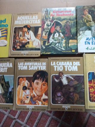 Lote de novelas juveniles años 60 y 70