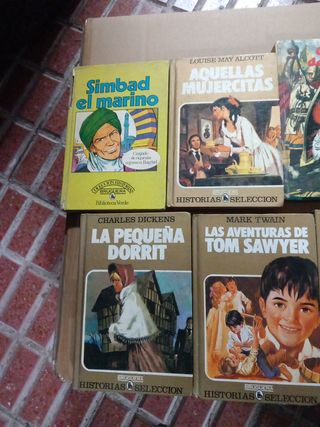 Lote de novelas juveniles años 60 y 70