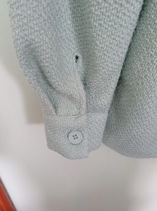 Sobrecamisa verde aqua