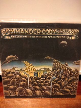 DISCO VINILO COMMANDER CODY (difícil)