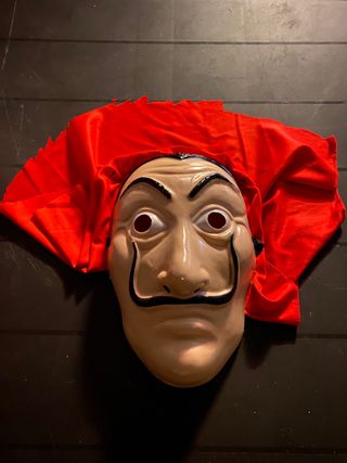 Máscaras Dalí para disfraz la casa de papel