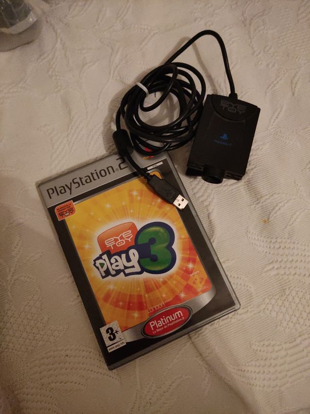 eye toy play 3, play station 2 
