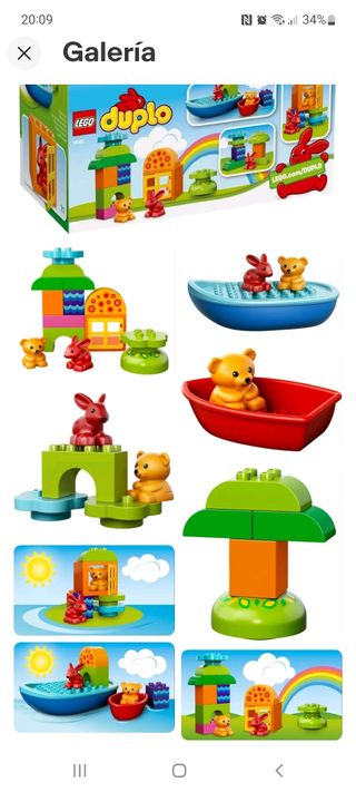 PACK LEGO DUPLO: TREN, BARCO, CASA, COCHE RALLYetc