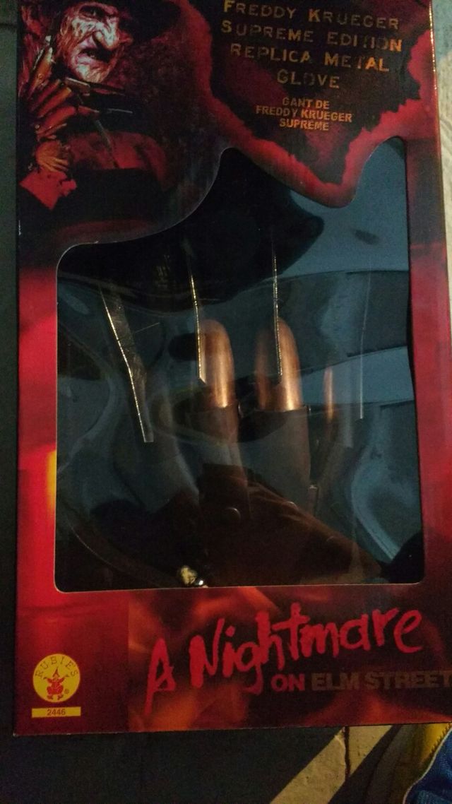 Guante Freddy Krueger Pesadilla en Elm Street